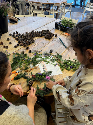 Ouder & Kind: Blomsterkrans Herfst Kransen maken met natuurlijke materialen
